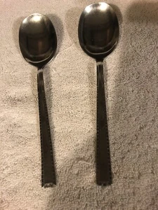 2 Soup / Table spoons EDENSTAHL Princess Stainless 7 7/8" long Hard to find !! - Picture 1 of 4