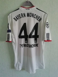 Bayern Munich Tymoshchuk Away 2010 2011 Champions League Adidas Shirt Jersey L - Picture 1 of 13