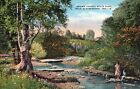 Postcard IN near Bloomington Brown County State Park Linen Vintage PC H6616