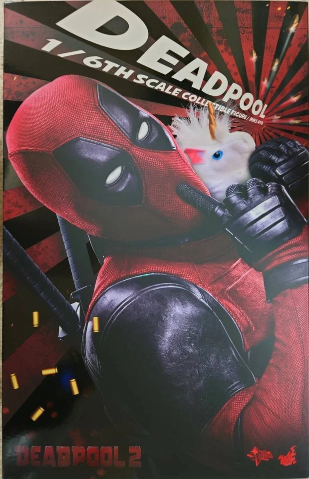 Фигурка Дэдпула в масштабе 2 1/6 Hot Toys Movie Masterpiece из Японии - Изображение 1 из 4