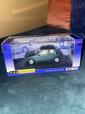 PEUGEOT 205 ROLAND GARROS 1/43 CAR MODEL CORGI VANGUARDS VA12704 - Image 1 of 3