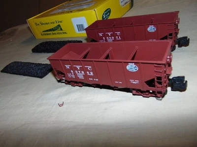 S HELPER  1190  2 CAR PACK USRA NEW YORK CENTRAL HOPPERS WITH COAL LOADS   + BOX - Image 1 of 4