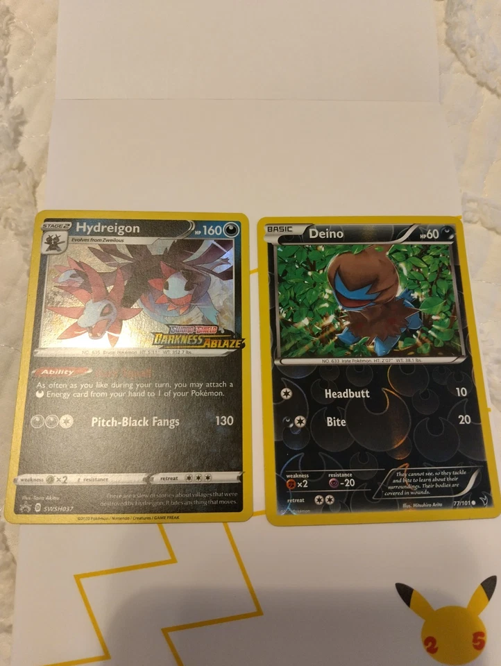 Hydreigon - (Prerelease) SWSH037 SWSH: Sword & Shield Promo Cards Holo - Image 1 of 4