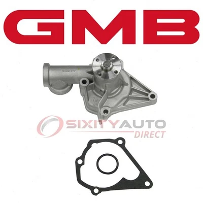 GMB Water Pump for 1990-1992 Eagle Vista 1.5L L4 - Coolant Antifreeze Engine yb Foto 1 de 4