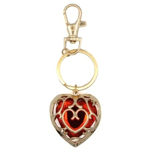 New Red Heart Container THE LEGEND OF ZELDA 1.5 inch Keychain Key Chain Pendant - Picture 1 of 2