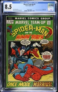 Marvel Team-Up 3 CGC 8.5 Morbius Marvel 1972 - Picture 1 of 2