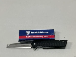 Smith and Wesson Assisted Open Cleaver Razel Taschenmesser klappbar - Bild 1 von 2