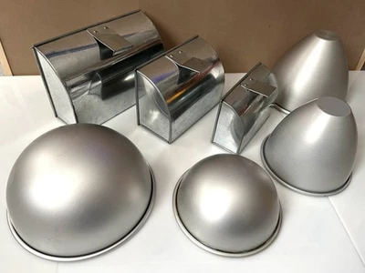 Restposten Konvolut HALBKUGEL / KUPPEL / KEGEL / FORMENDE KUCHENFORM / FORMEN - Bild 1 von 4