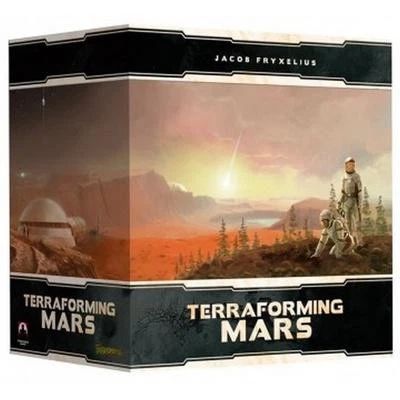 DV GIOCHI Terraforming Mars - Große Box mit 3D Fliesen Brettspiele