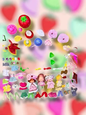 🎀 ENORME Lote Accesorios Ropa Muñeca Vintage + Paquete Muñecas 5” X3 y Bebé 🎀 Foto 1 de 4