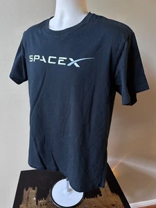 Spacex Men's T-shirt (L) Black - Picture 1 of 4