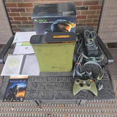 Halo 3 Special Edition Xbox 360 console complete w Box  (READ) - Image 1 of 4
