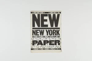 New York Paper Junio 1984 Extremadamente Raro Primera Edición - Imagen 1 de 6