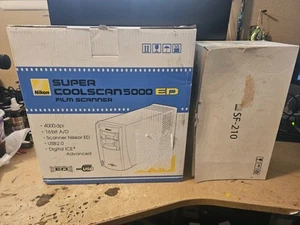 Nikon Super CoolScan 5000 ED Dia-, Filmscanner und SF-210 Diaeinzug mit Box - Bild 1 von 23
