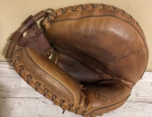 Guanto da baseball Rawlings DB45 Earl Battey modello professionale Catchers Mit vintage - Foto 1 di 8