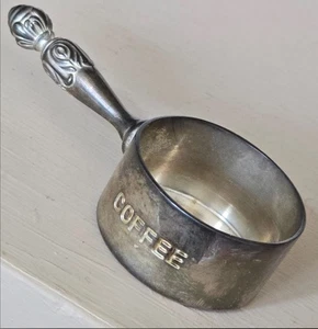 Vintage versilberter Kaffee Maß 3,5" - Bild 1 von 8