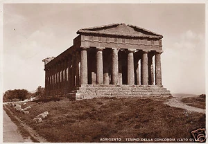 Agrigento Tempio della Concordia f.g. - Foto 1 di 1