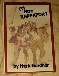I’m Not Rappaport Herb Gardner HCDJ BCE 1986 - Picture 1 of 6