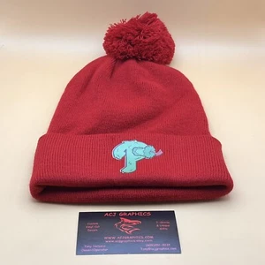 Philadelphia Phillies PHANATIC Style "P" POM Cuffed Knit Beanie Cap - Bild 1 von 5