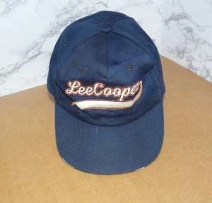 VINTAGE CASQUETTE AM'CAP YUPOONG LEE COOPER BLEU ROI TAILLE RÉGLABLE . - Bild 1 von 10