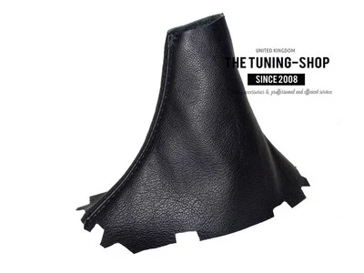 For Cadillac CTS V 2003-2007 Automatic Shift Boot Black Genuine Leather Foto 1 de 4