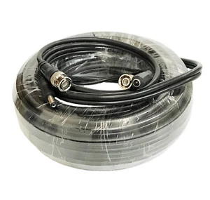 Cable de video y alimentación todo en uno RG59 4K BNC de 50 pies para cámaras de seguridad CCTV - Imagen 1 de 1