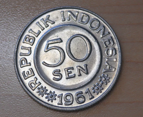 1961 Indonesia 50 Sen Cover