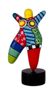 Molly Figur - Hommage an Niki de Saint Phalle - Nana Dolly dicke Frau 20198 D - Bild 1 von 1