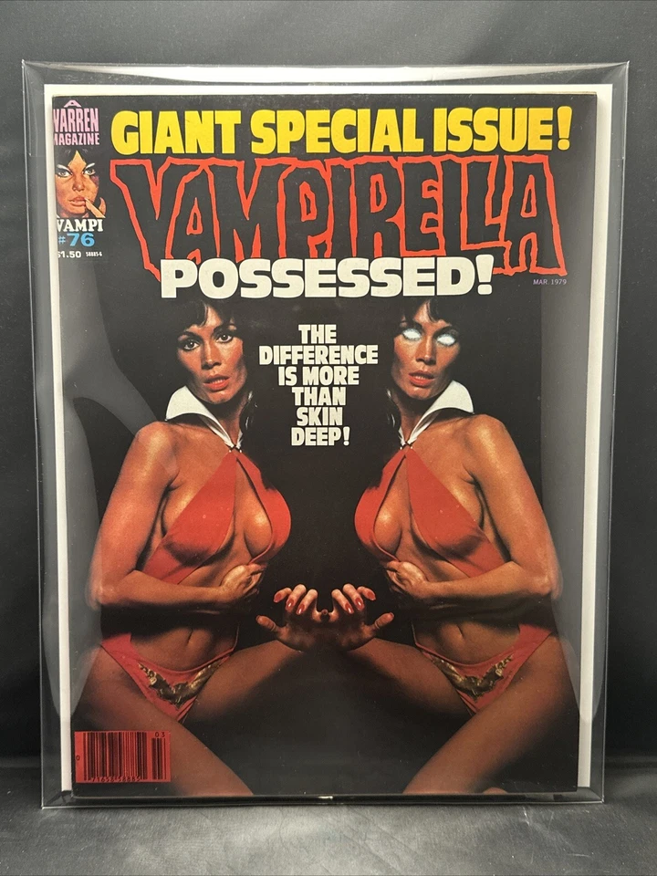 VAMPIRELLA #76 POSSESSED! GS ISSUE WARREN Magazine (7.5) (M3-10) - Image 1 of 1