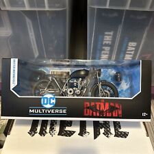 McFarlane DC Multiverse Movie The Batman Drifter Motorcycle W Helmet & Stand New