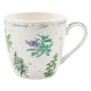 Herb Garden Design Breakfast Mug - Picture 1 of 1