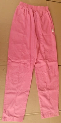 Crest Pink Women's Elastic Waist Scrub Bottoms Size XS 21+W 28L - Image 1 of 4