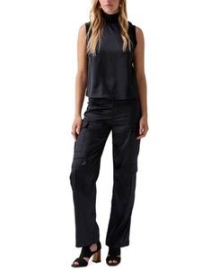 Sanctuary Women's Nights Like This Satin-Front Sleeveless Top - Picture 1 of 9