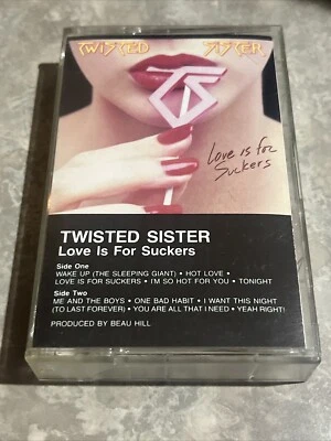 Twisted Sister Love is For Suckers Cassette Heavy Metal ***TESTED***OOP*** - Image 1 of 4