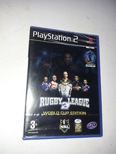 Ps2 rugby league 2 world cup edition sony playstation 2 game new sealed