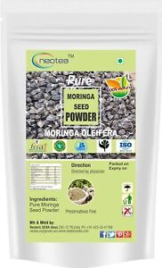 Neotea Flax Pure Moringa Seed Powder, 300gm Pack