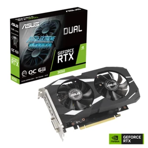 ASUS Dual GeForce RTX 3050 OC Edition 6GB GDDR6 DLSS Gaming Grafikkarte