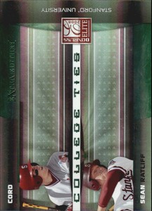 2008 Elite Extra Ed. College Ties Green #1 Cord Phelps/Sean Ratliff/1500