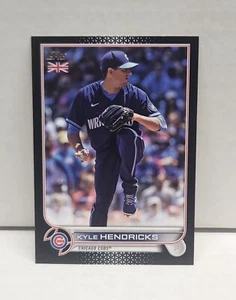 KYLE HENDRICKS 2022 Topps UK BLACK ~ Cubs ~ #'d /125 - Picture 1 of 2