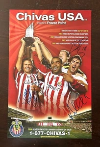 2006 MLS CHIVAS USA SIGNED POSTER BY 3 STARS JESSE MARSCH ANTE RAZOV BRAD GUZAN - Picture 1 of 4