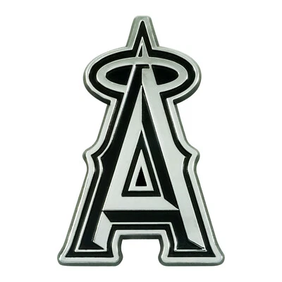 New MLB Los Angeles Angels Auto Car Truck Heavy Duty Real Chrome Metal Emblem - Image 1 of 2