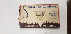 Vintage 1947 Souvenir Post Card Book San Francisco California Complete Book - Picture 1 of 7