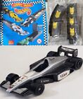 Mcdonalds Happy Meal Toy Hot Wheels 2000 Mika Mercedes Racing Car With Track