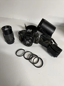 Sears KS Super 35mm SLR Camera, w 135mm Zoom lens + accessories - Picture 1 of 8