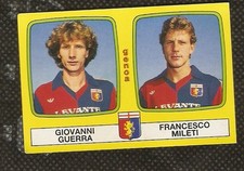 Panini Footballers 1985-86 Figure! N.455! War - Mileti! Genoa! New!!