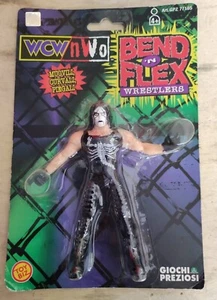 WCW NWO BEND 'N FLEX WRESTLERS STING TOY BIZ - Foto 1 di 1