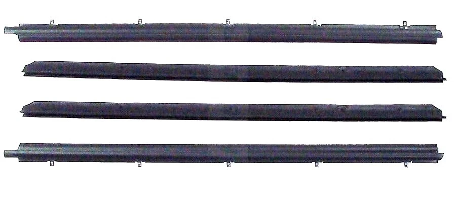 1982-1994 Chevrolet S10 & S10 Blazer GMC S15 Jimmy window sweep seals, 4 pieces - Image 1 of 2
