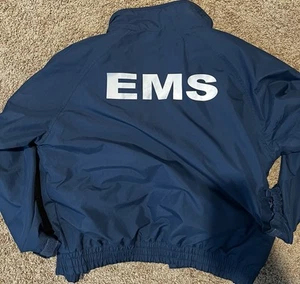 Used EMS economy jacket, REFLECTIVE logo fleece lining XL - Picture 1 of 5