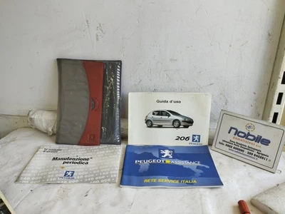 LIBRETTO MANUALE USO E MANUTENZIONE PEUGEOT 206 1 SERIE 1999/2004 - Immagine 1 di 4