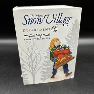 Accesorio Department 56 Snow Village 2010 “EL TOQUE FINAL” 807294 Sorpresa - Imagen 1 de 10